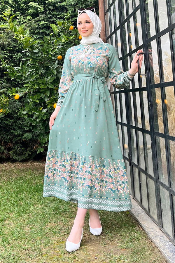 Elbise Yeşil - 22377 YEŞİL