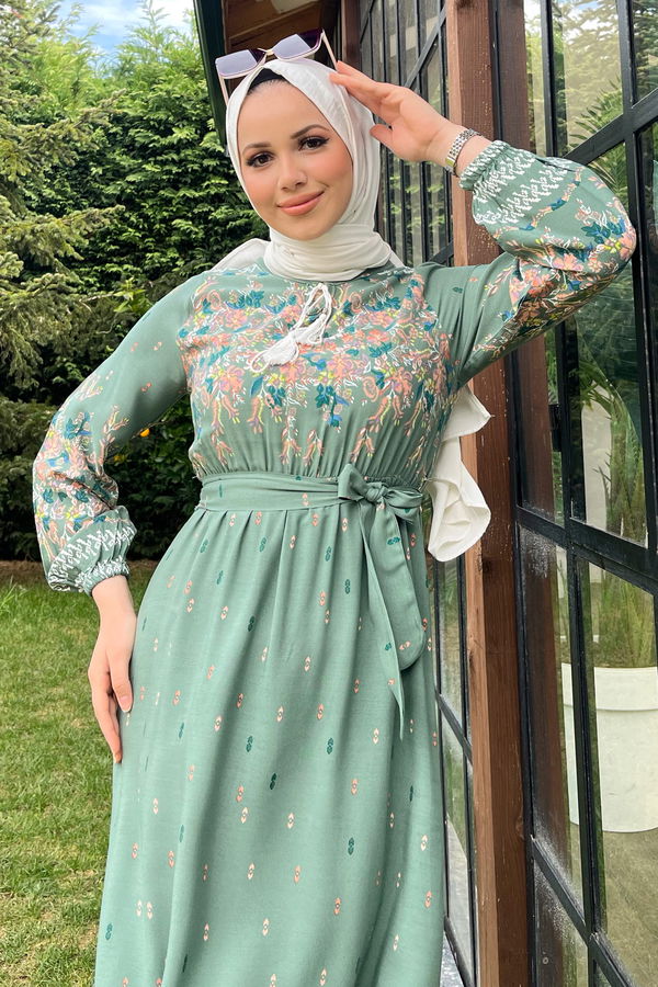Elbise Yeşil - 22377 YEŞİL