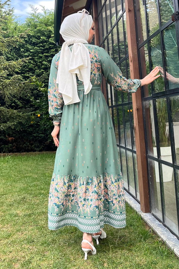 Elbise Yeşil - 22377 YEŞİL