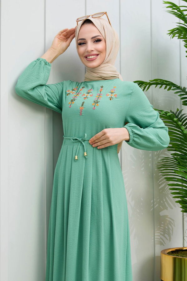Elbise Yeşil - 11581