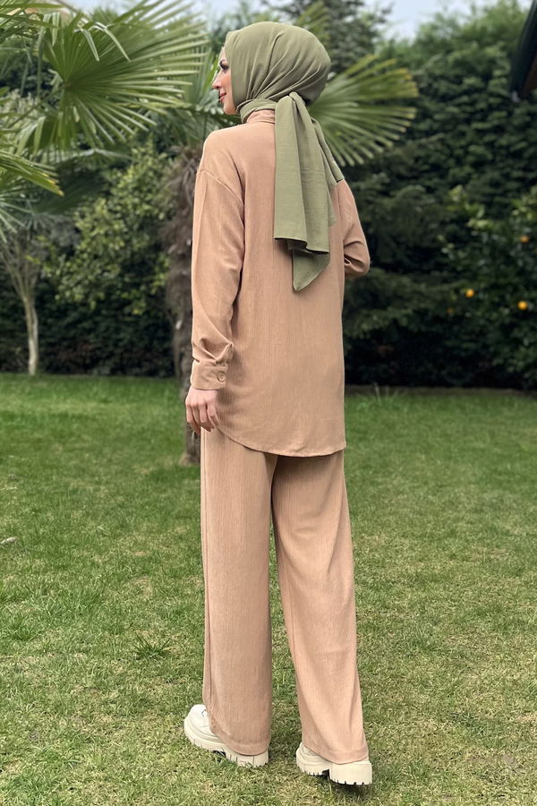 Tunik Pantolon Vizon - 11437 VİZON