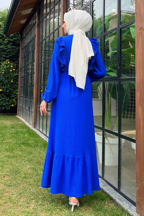 Elbise Mavi - 11439