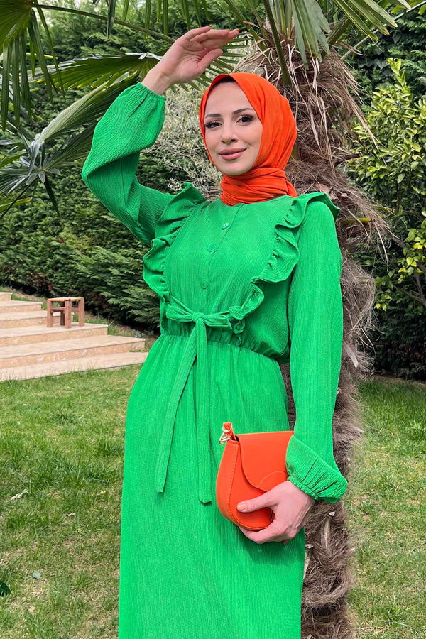 Elbise Yeşil - 11439