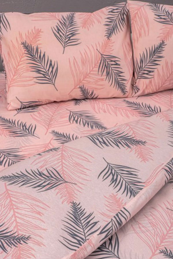 Pembe Cift Kişilik Nevresim Seti  - 60021