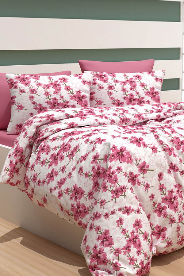Pembe Çift Kişilik Nevresim Seti  - 60000 PEMBE