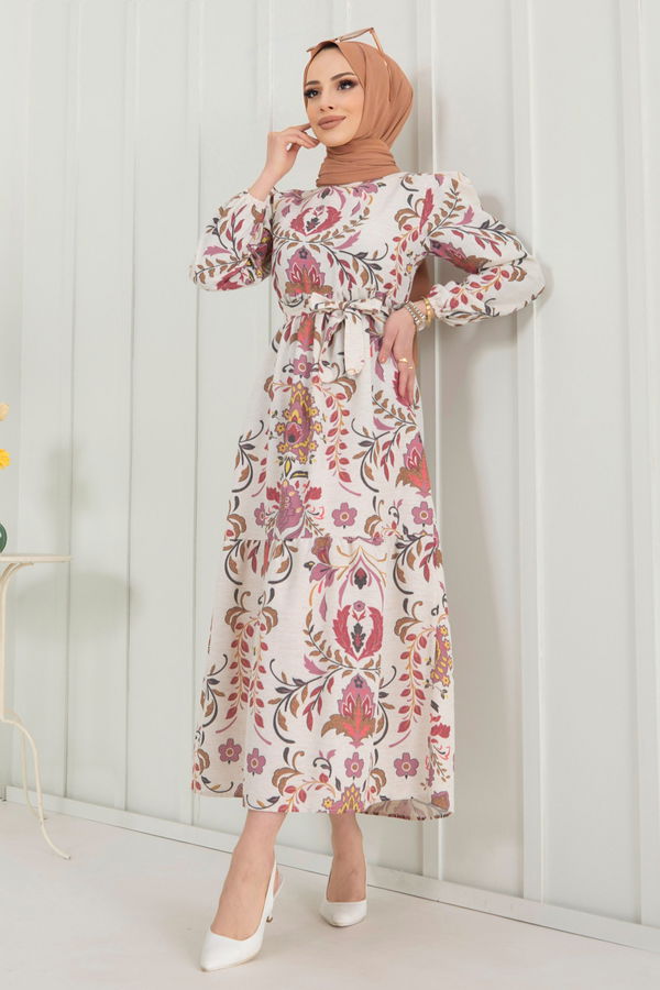 Elbise Pembe - 22358