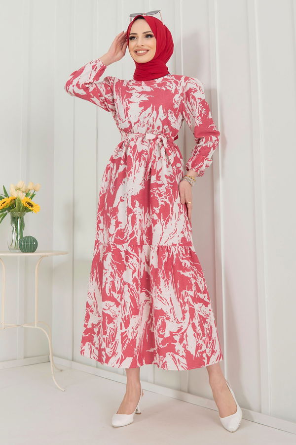 Elbise Kırmızı - 22359