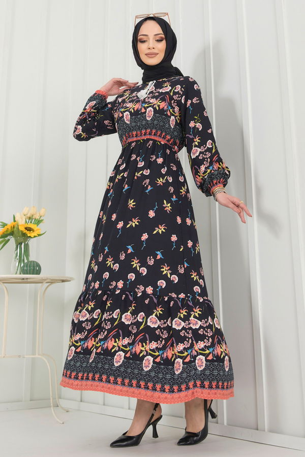 Elbise Siyah - 22376
