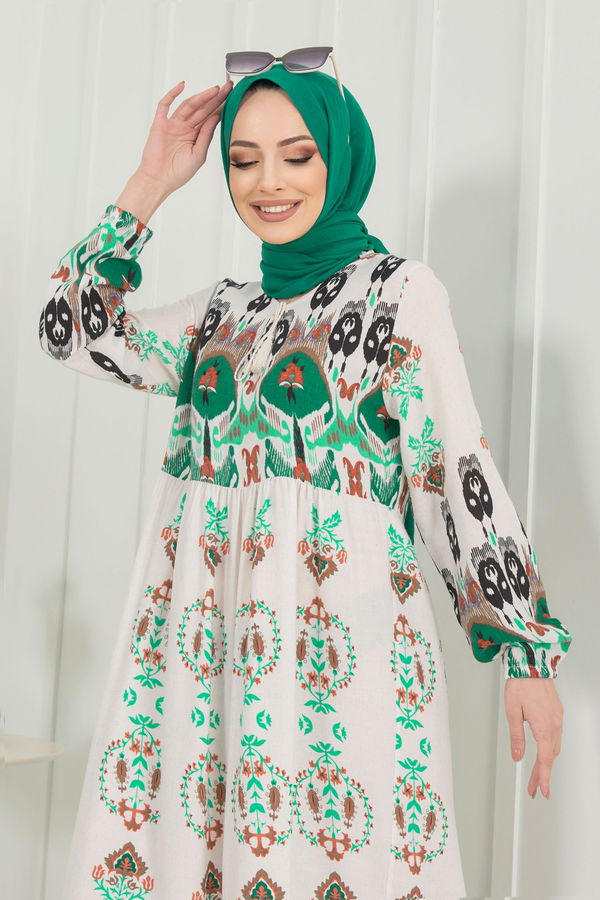Elbise Yeşil - 22402 YEŞİL