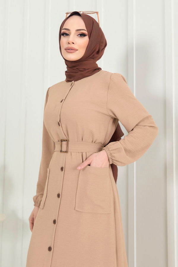 Elbise Bej - 22406