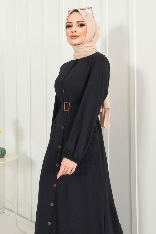 Elbise Siyah - 22406