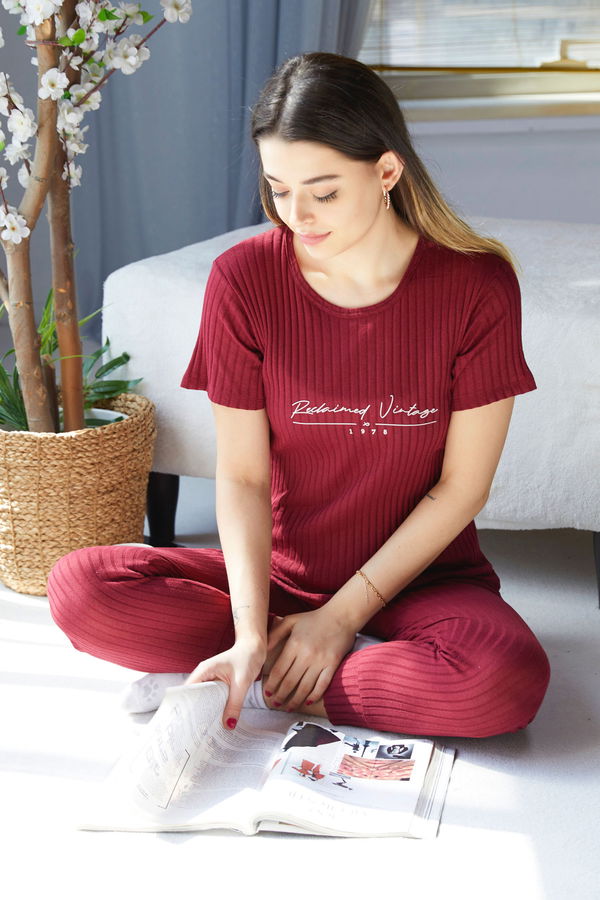 Eşofman Takımı Bordo - 22095