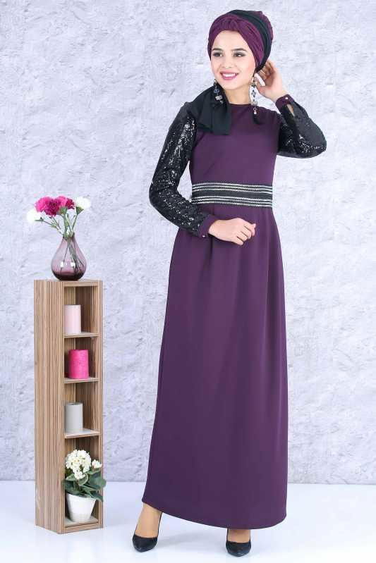 Elbise Mor - 02 0959 Mor - 959