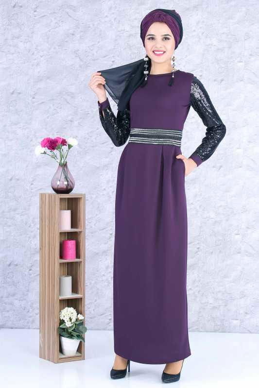 Elbise Mor - 02 0959 Mor - 959
