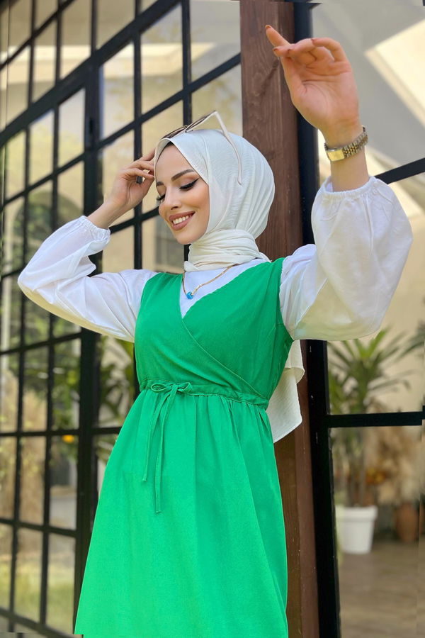 Elbise Yeşil - 11505