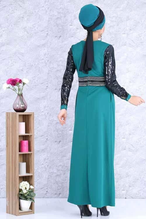 Elbise Zümrüt - 02 0959 Yeşil - 959