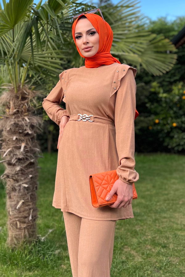 Tunik Pantolon Vizon - 11527
