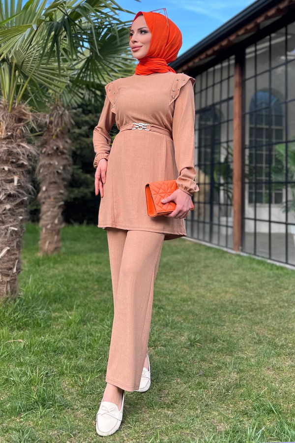 Tunik Pantolon Vizon - 11527