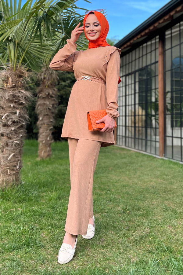 Tunik Pantolon Vizon - 11527
