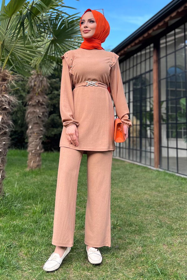 Tunik Pantolon Vizon - 11527