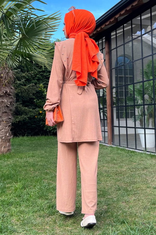Tunik Pantolon Vizon - 11527
