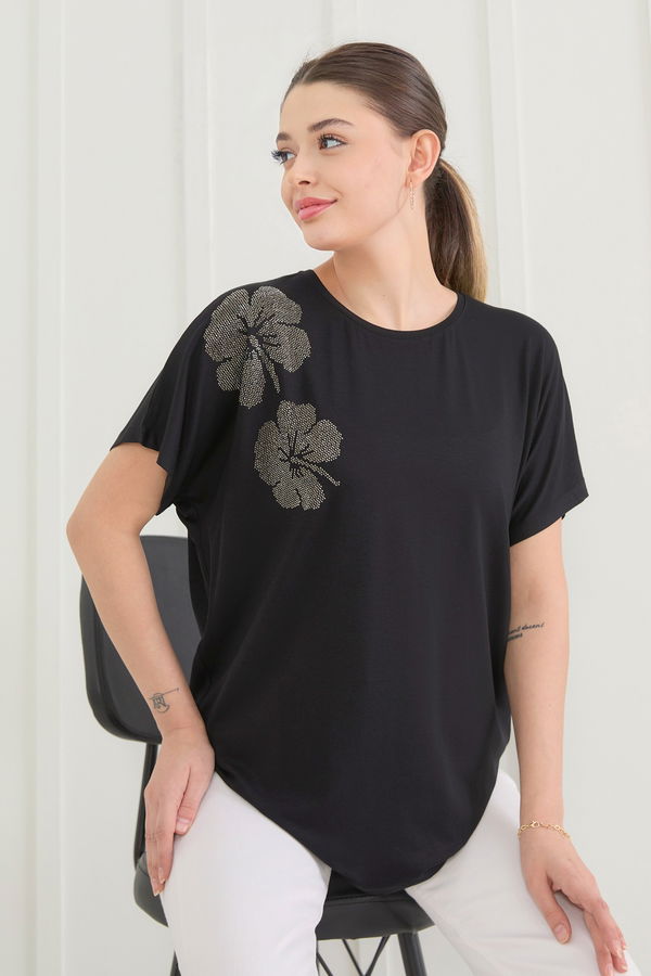 T-Shirt Siyah - 22447
