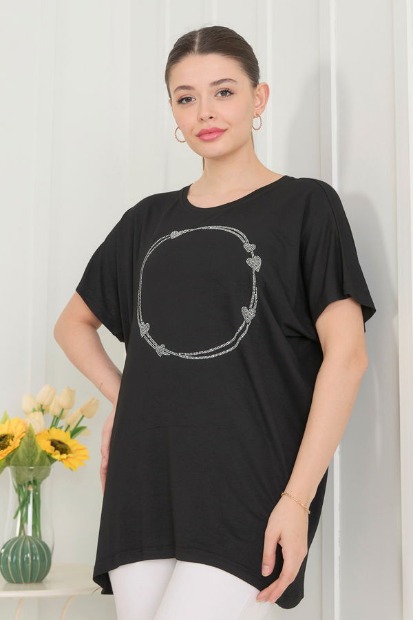 T-Shirt Siyah - 22451