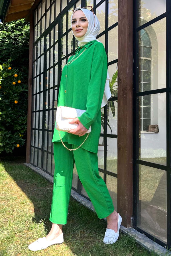 Tunik+Pantolon Yeşil - 11526