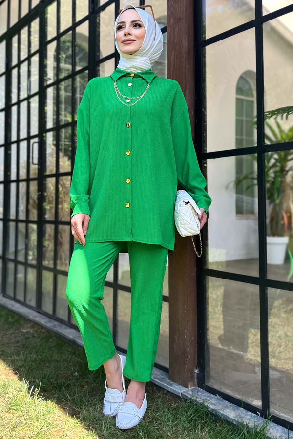 Tunik+Pantolon Yeşil - 11526