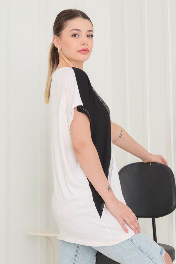 T-shirt Beyaz - 22443 BEYAZ