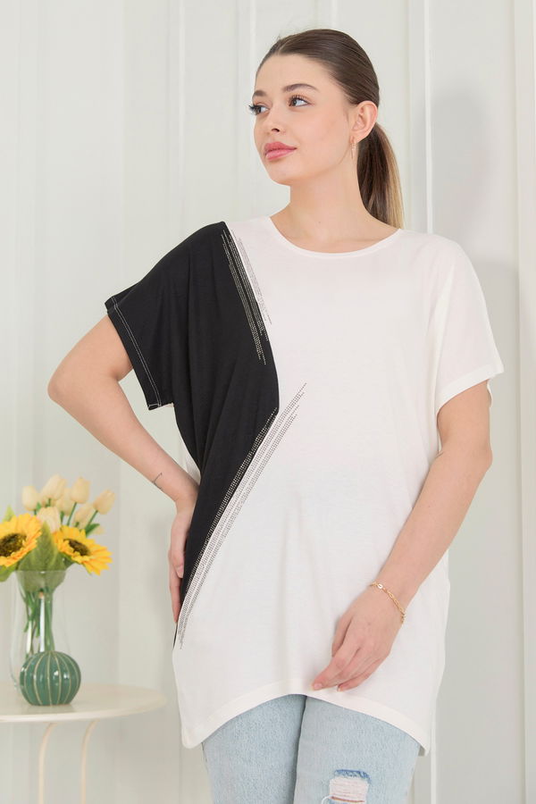 T-shirt Beyaz - 22443 BEYAZ