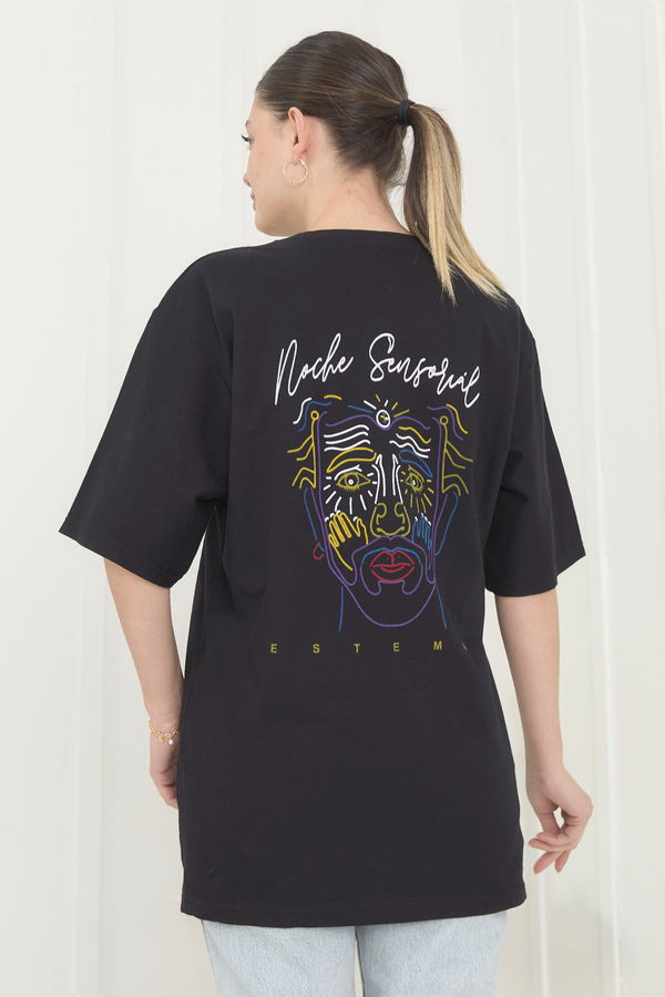 T-Shirt Siyah - 22474