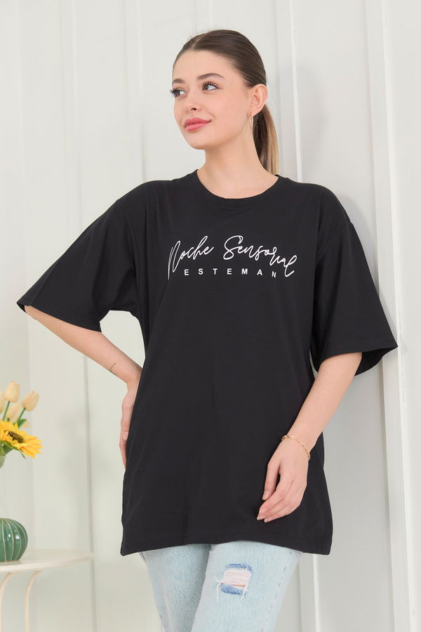 T-Shirt Siyah - 22474