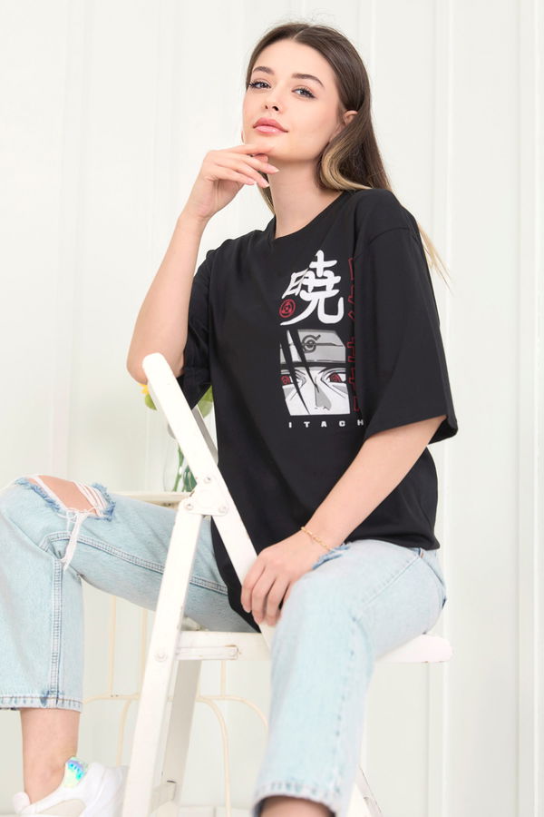 T-Shirt Siyah - 22472 SİYAH