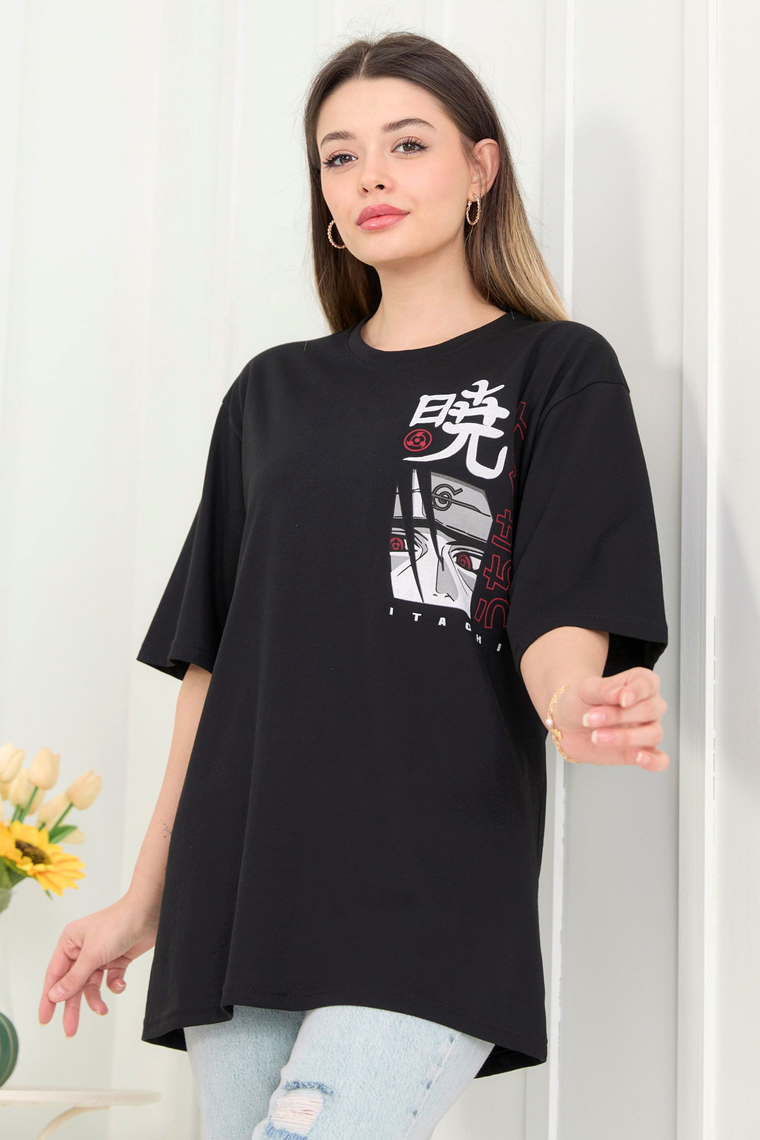 T-Shirt Siyah - 22472 SİYAH