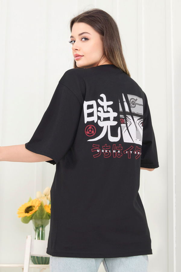T-Shirt Siyah - 22472 SİYAH