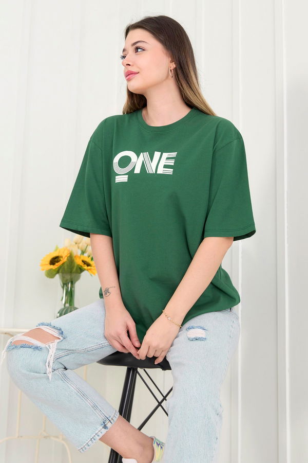 T-Shirt Haki - 22473 HAKİ
