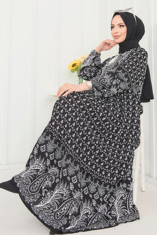 Elbise Siyah - 22442