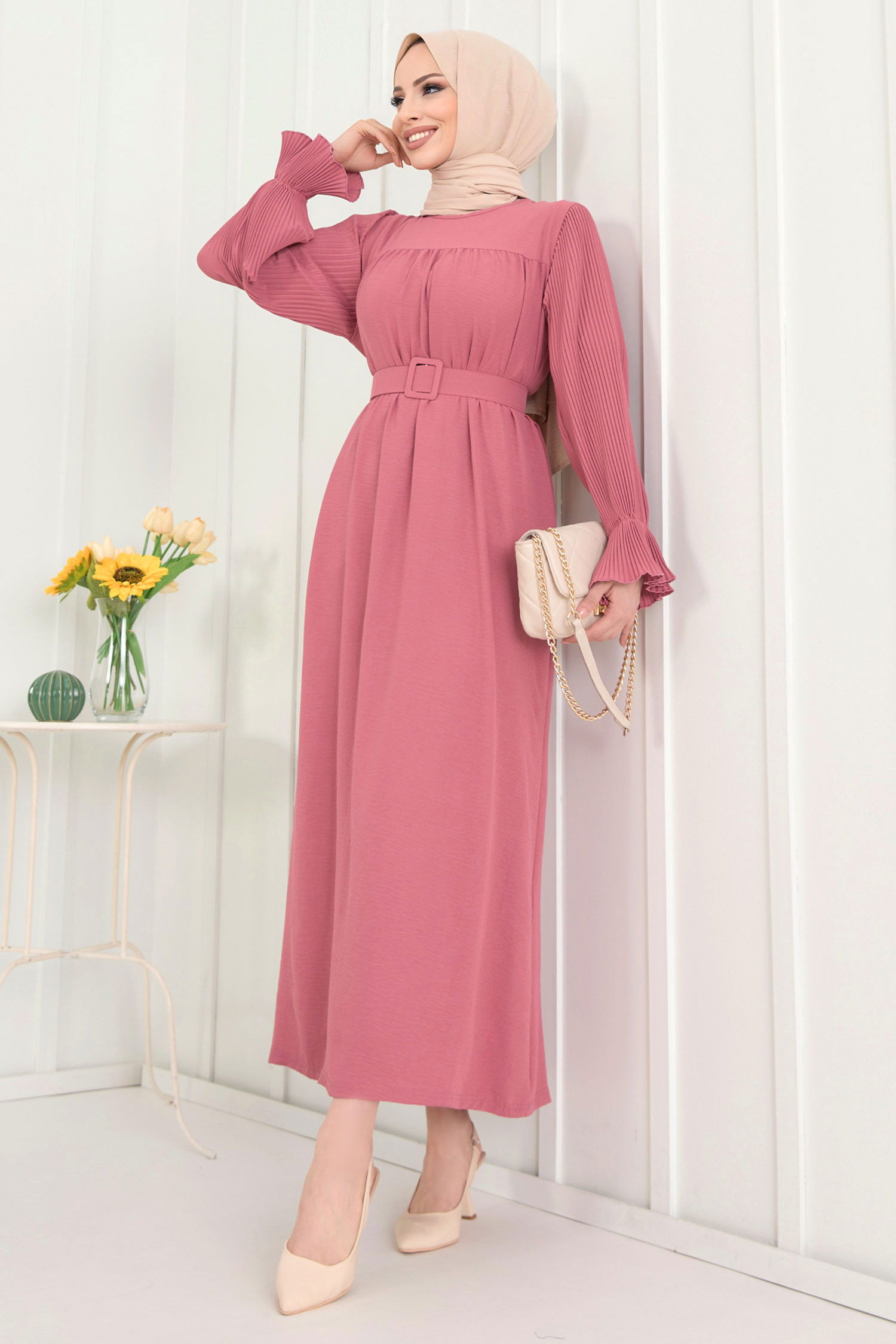 Elbise Pembe - 21940