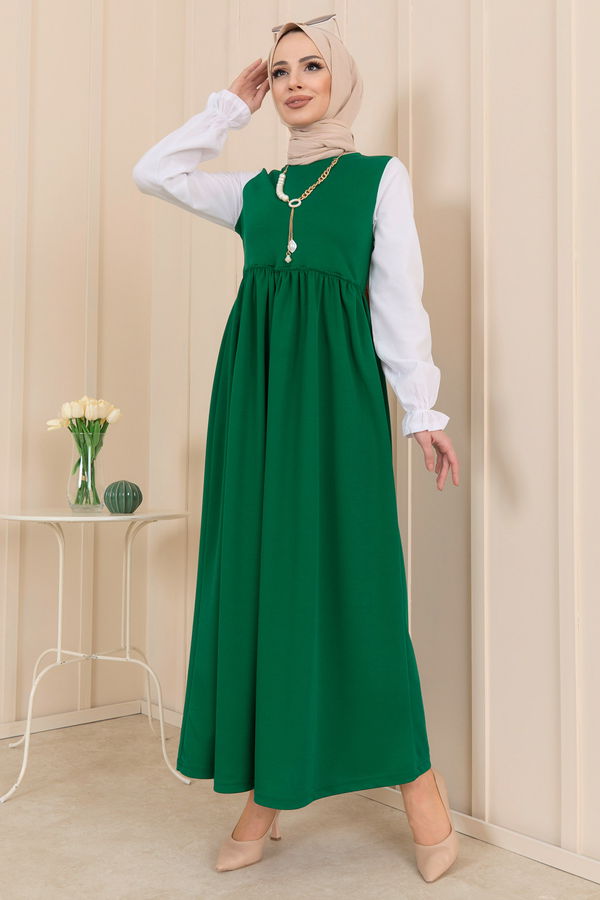 Elbise Yeşil - 11625