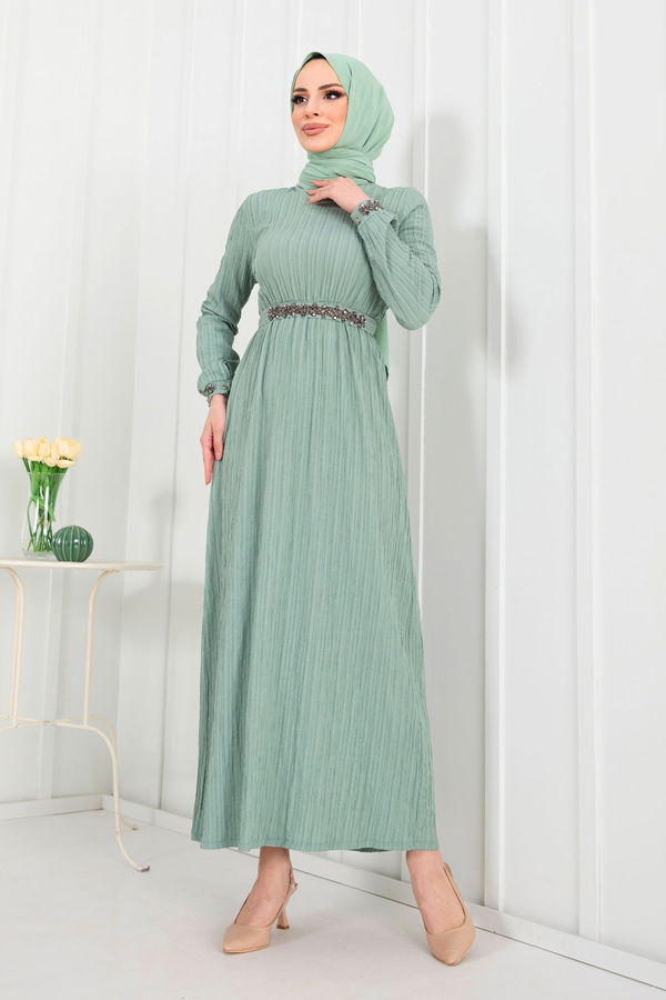 Elbise Yeşil - 11630