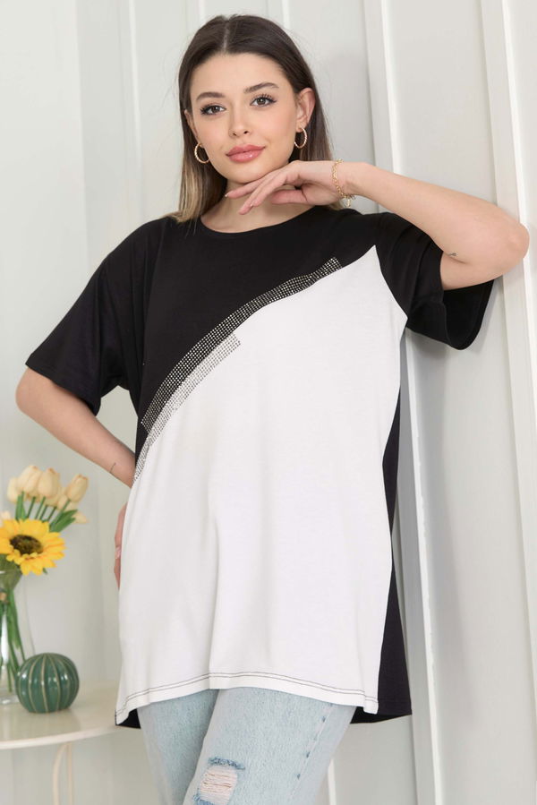 T-Shirt Siyah - 22476