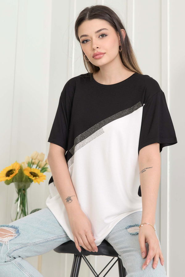 T-Shirt Siyah - 22476