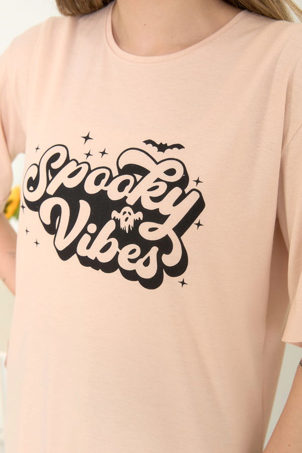 T-Shirt Bej - 22244