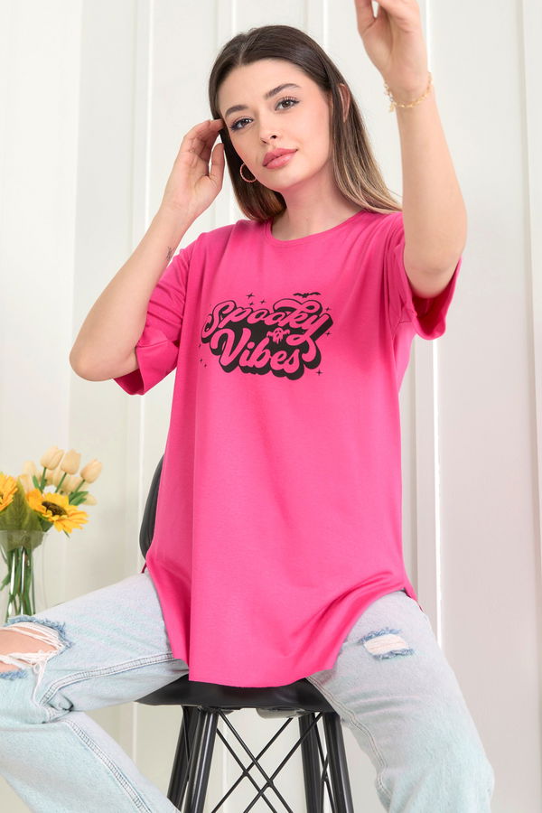 T-Shirt Fuşya - 22244