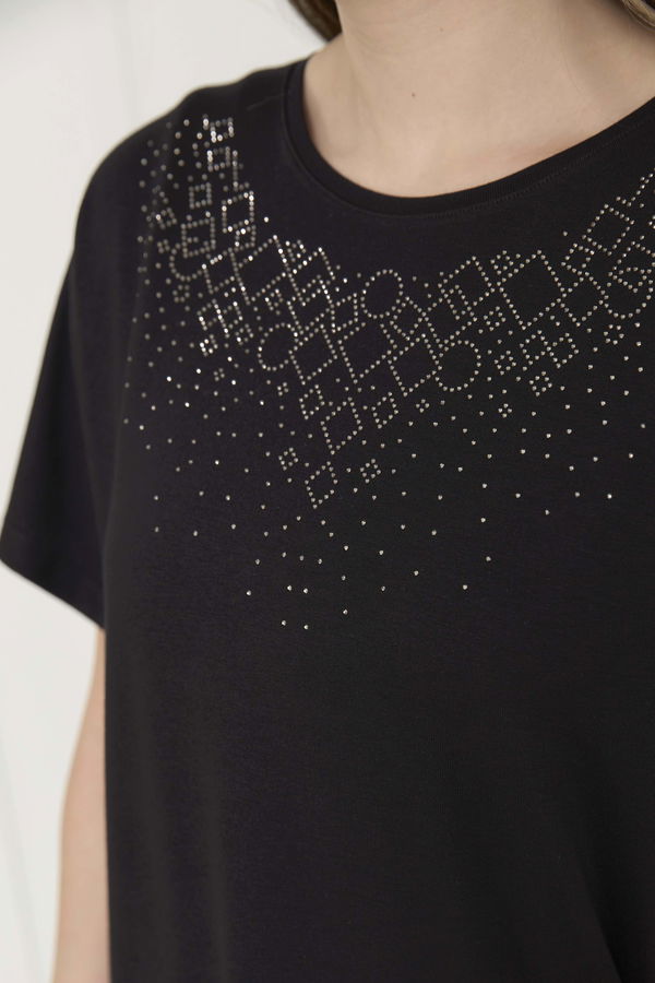 T-Shirt Siyah - 22450