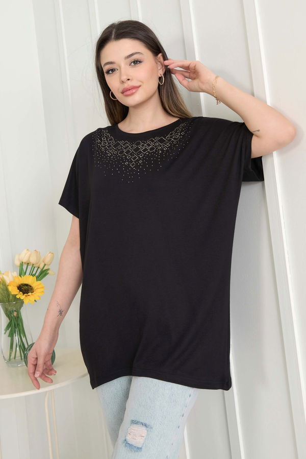 T-Shirt Siyah - 22450