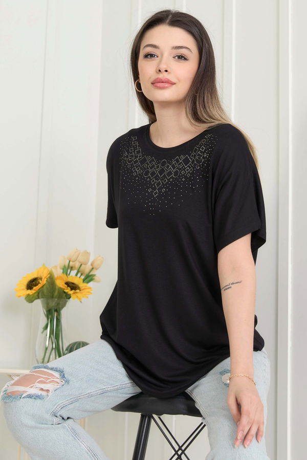 T-Shirt Siyah - 22450