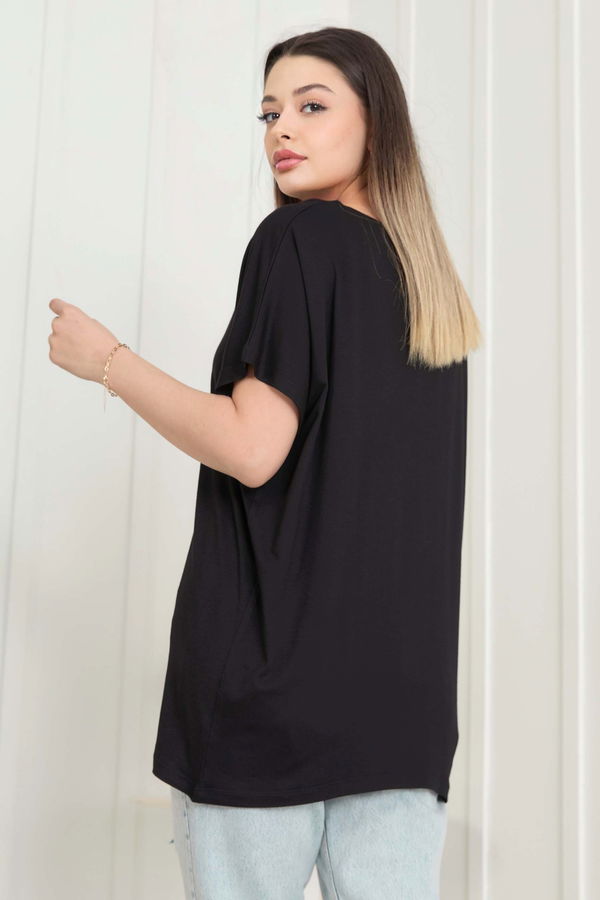 T-Shirt Siyah - 22450