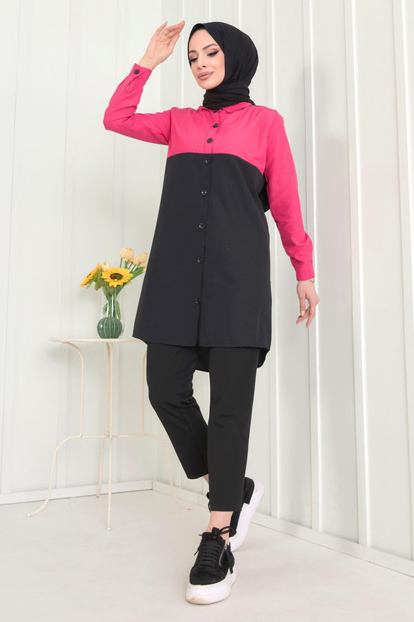 Tunik Fuşya - 11592